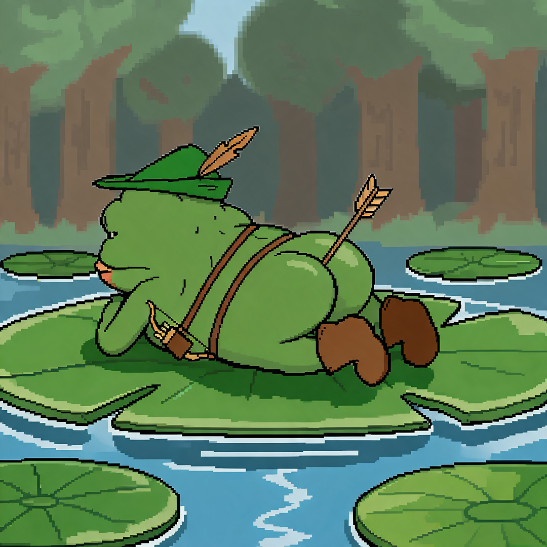 Robin Butt with arrow